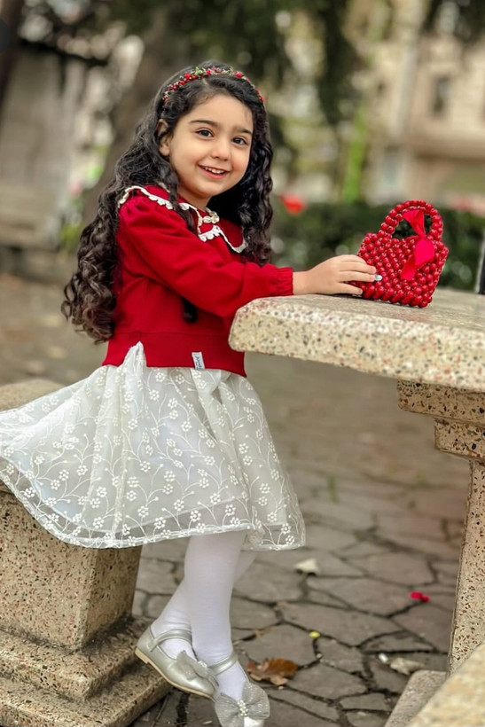 پیراهن دخترانه سایز۵۵