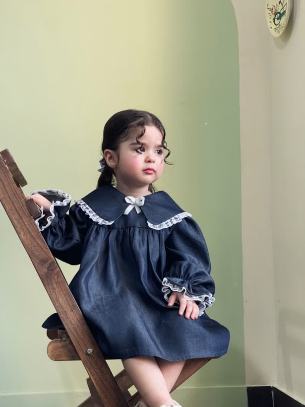 پیراهن بهاره دخترانه ۶تا ۱۰ سال