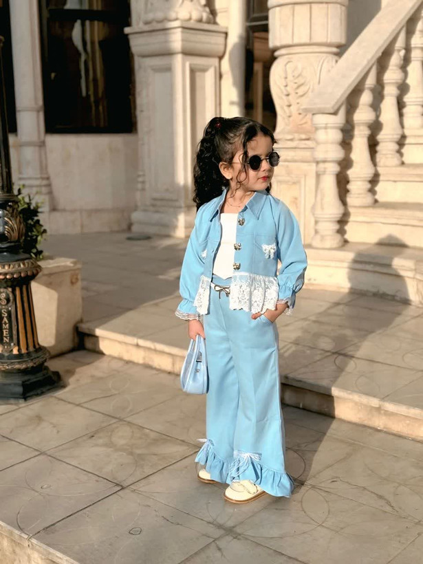 ست ۴تیکه پاپیونی مازراتی دخترانه۴۰ تا ۵۵